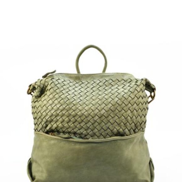 Y126  woven backpack bag main image 4